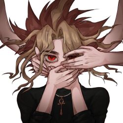 yami yugi from yu-gi-oh!
