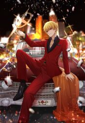 gilgamesh (fate) from fate/strange fake by cross akiha