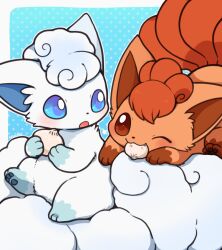 alolan vulpix from pokemon by huiro