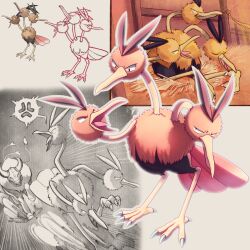dodrio from pokemon by shoupitsuki