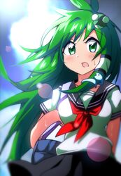 kochiya sanae from touhou by bwell