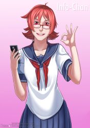 info-chan from yandere simulator