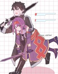 kirito from sword art online by tuna nigirimesi