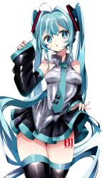 hatsune miku from vocaloid by koyubisennti