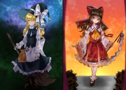 hakurei reimu from touhou