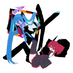 hatsune miku from split dance (vocaloid)