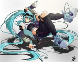 hatsune miku from vocaloid
