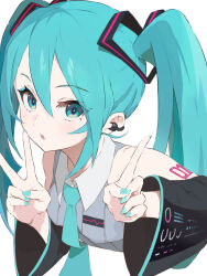 hatsune miku from vocaloid by nekoge