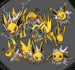 jolteon from pokemon by sifyro