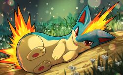 quilava from pokemon by sifyro