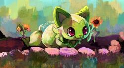sprigatito from pokemon by sifyro