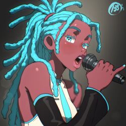 hatsune miku from vocaloid