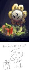 flowey (undertale) from undertale by pewpewstudio