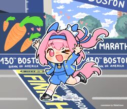 haru urara (umamusume) from adidas by shibedraws