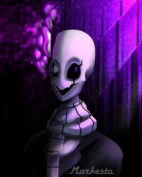 w.d. gaster from undertale by markesto
