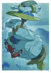anakaris from darkstalkers by k katora