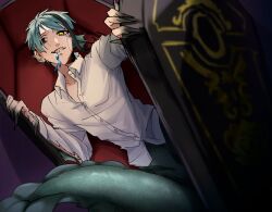 jade leech from twisted wonderland by mitsuro illust