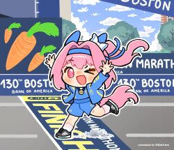 haru urara (umamusume) from adidas by shibedraws
