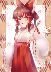 hakurei reimu from touhou