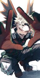 bakugou katsuki from boku no hero academia