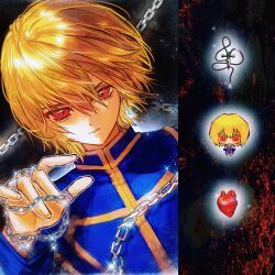 kurapika from hunter x hunter