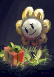 flowey (undertale) from undertale by pewpewstudio