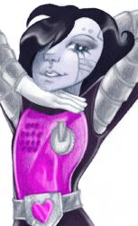mettaton from undertale by milkyawayart
