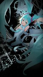 hatsune miku from vocaloid
