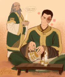 iroh from avatar: the last airbender