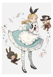 alice (alice in wonderland) from chi.: chikyuu no undou ni tsuite