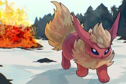 flareon from pokemon by sifyro