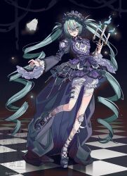 hatsune miku from vocaloid