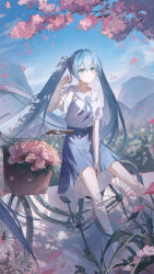 hatsune miku from vocaloid
