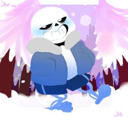 sans (undertale) from undertale by hunterbite