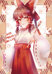 hakurei reimu from touhou