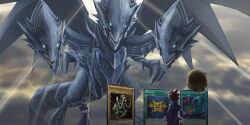 blue-eyes ultimate dragon from yu-gi-oh!
