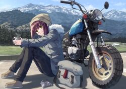 japan (hetalia) from yurucamp by flask (pandora)