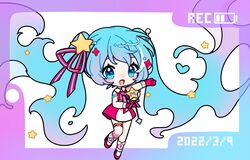 hatsune miku from magical mirai (vocaloid) by nishina hima