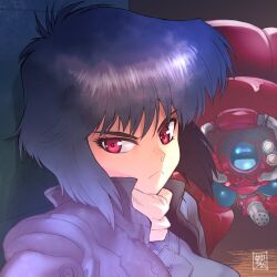 kusanagi motoko from ghost in the shell by kikumaru bunta