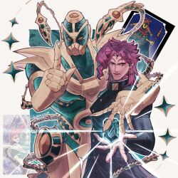hierophant green from jojo no kimyou na bouken