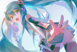 hatsune miku from vocaloid by ito taera