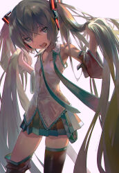 hatsune miku from vocaloid by ito taera
