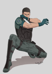 chris redfield from resident evil