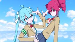 hatsune miku from synthesizer v by atena fumei