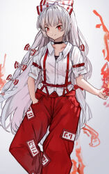 fujiwara no mokou from touhou