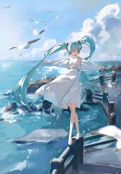 hatsune miku from vocaloid