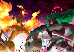 charizard from pokemon by glassy0302
