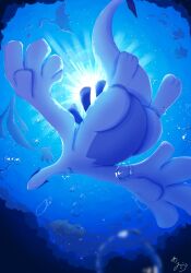 finneon from pokemon by natu a0z0ra