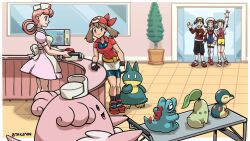 blissey from pokemon by otakuman