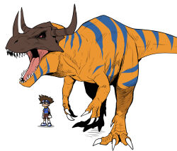 greymon from digimon by gegegekman